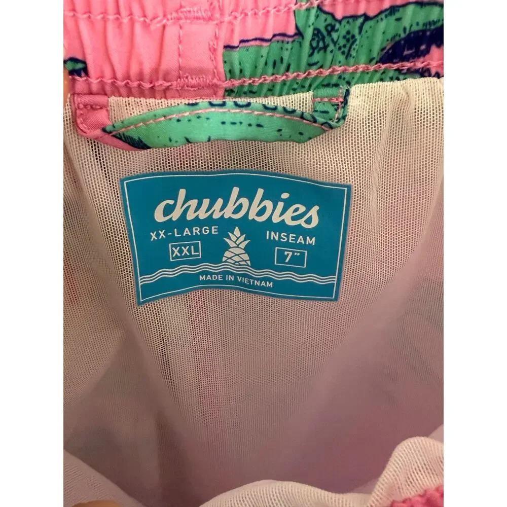 Chubbies‎ Alligator Swim Trunks Men's size XXL 7